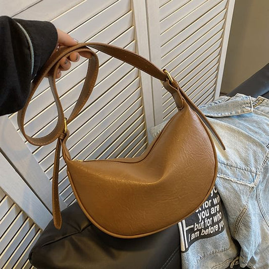 Crossbody Leather Bag Faux