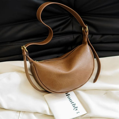 Crossbody Leather Bag Faux