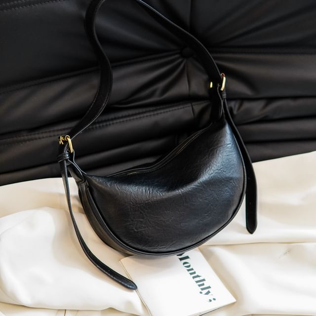 Crossbody Leather Bag Faux