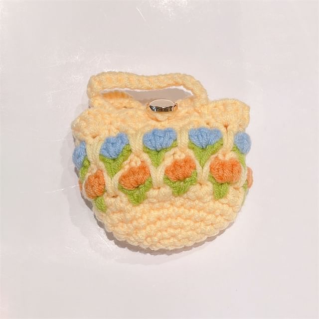 Floral Knit AirPods / Pro Earphone Case Skin