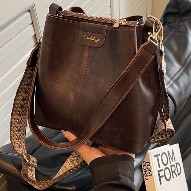 Bag Bucket Faux Leather