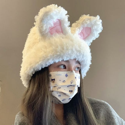 Chenille Hat Ear Rabbit