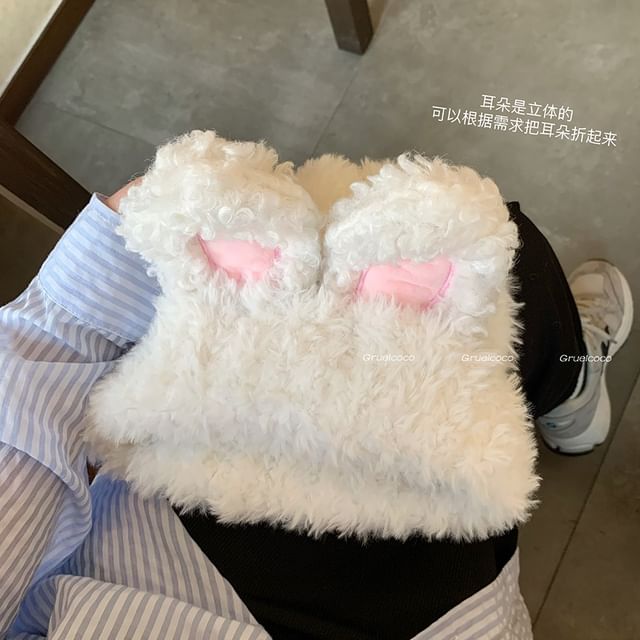 Chenille Hat Ear Rabbit