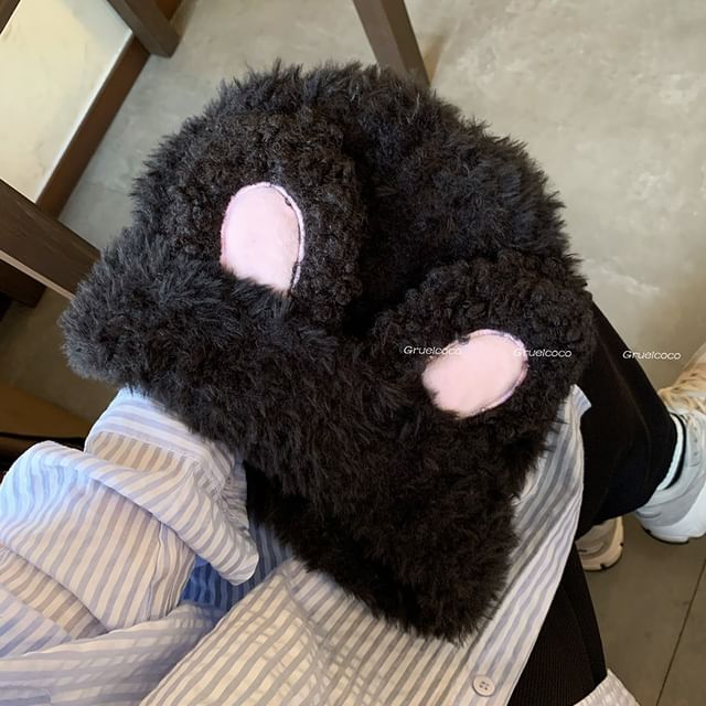 Chenille Hat Ear Rabbit