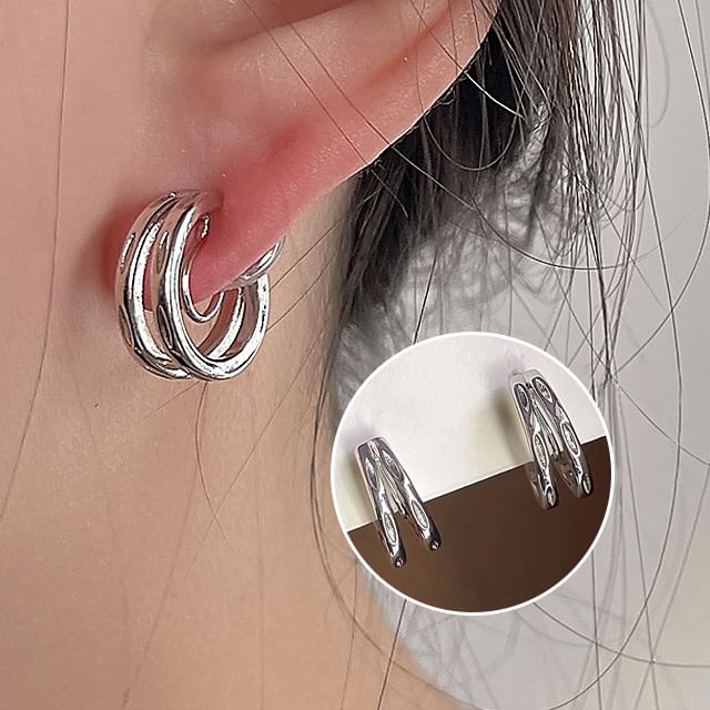 Layered Ear Cuff Alloy