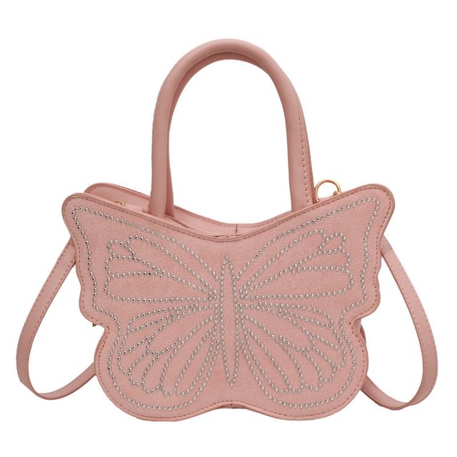 Studded Bag Butterfly Crossbody