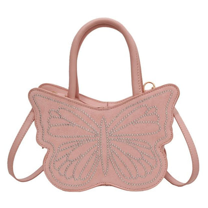 Studded Bag Butterfly Crossbody