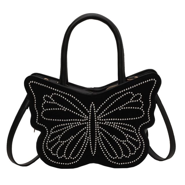 Studded Bag Butterfly Crossbody