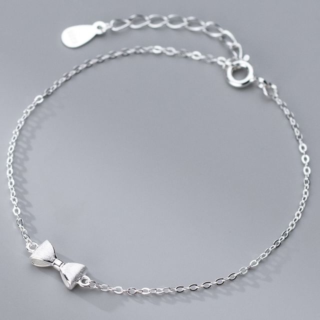 Bow Sterling Silver Bracelet