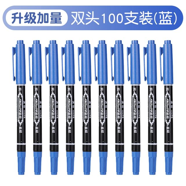 Dual Head Fine Point Marker Pen / Set