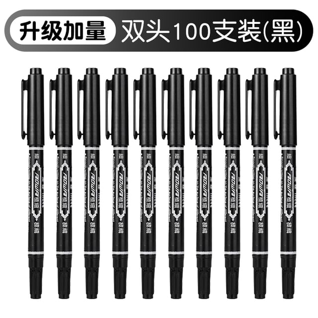 Dual Head Fine Point Marker Pen / Set