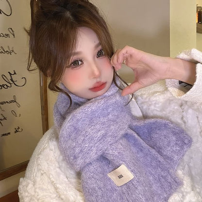 Applique Scarf Label