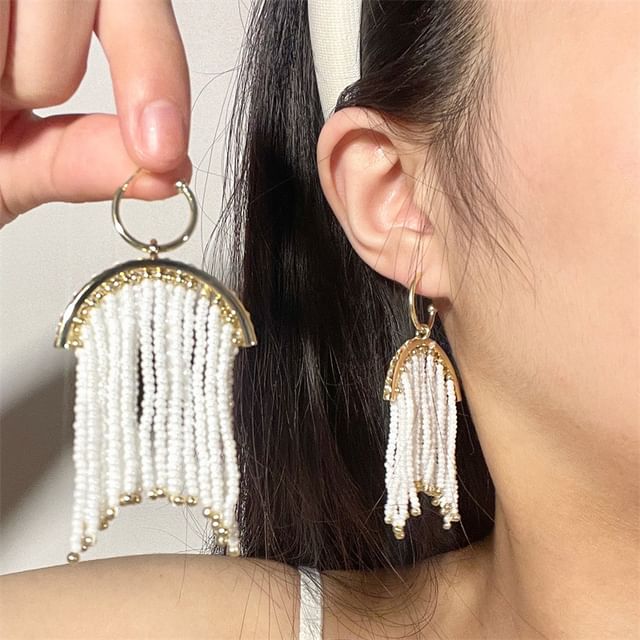 Earring Fringed Beaded