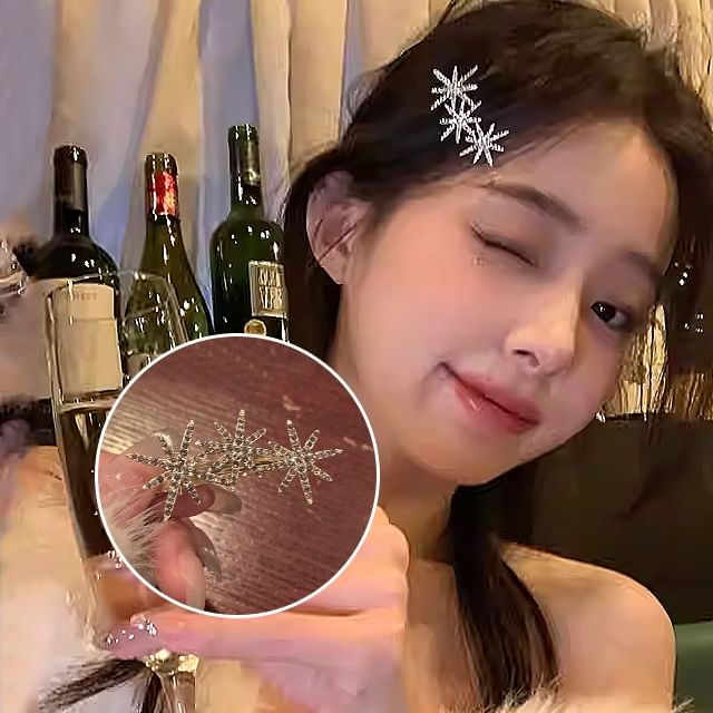 Clip Hair Star Rhinestone