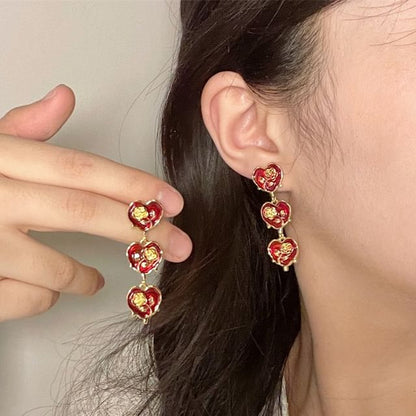 Heart Earring Drop