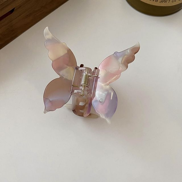 Butterfly Acetate Hair Clamp