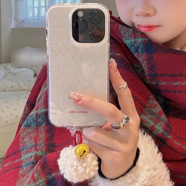 Case Bell Pom Splattered Phone