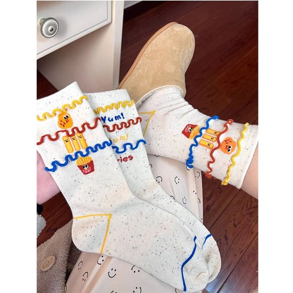 Food Print Socks / Set