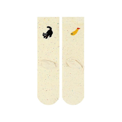 Food Print Socks / Set