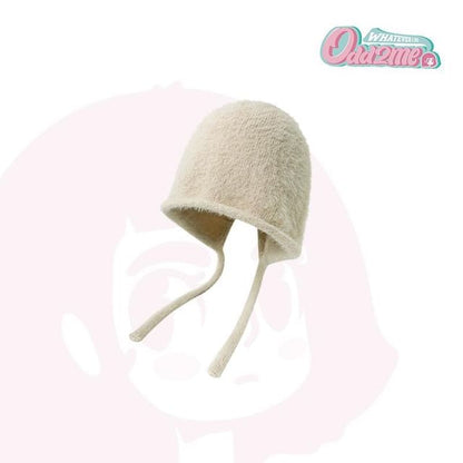 Knit Hat Plain Cloche