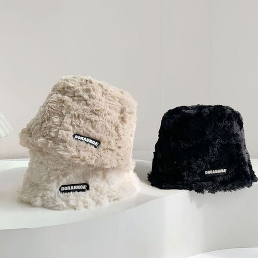 Hat Bucket Lettering Fleece