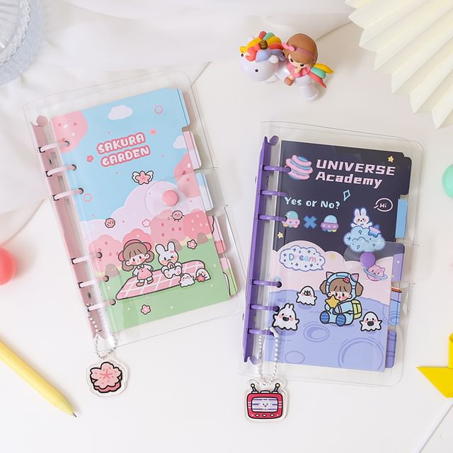 Cartoon Loose Leaf PVC Scheduler