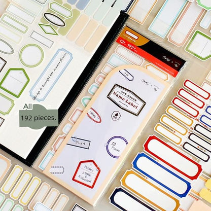 Metallic Index Tab Sticky Notes