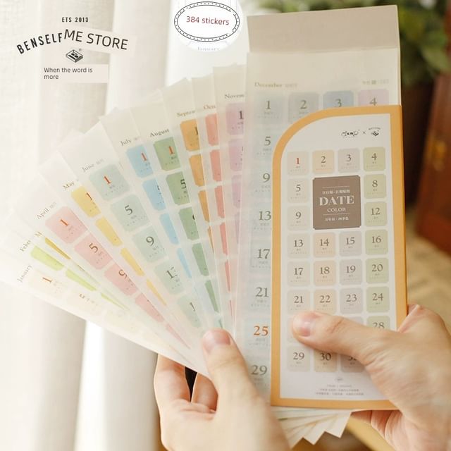 Metallic Index Tab Sticky Notes