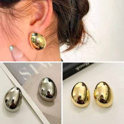 Thick Alloy Earring Drop