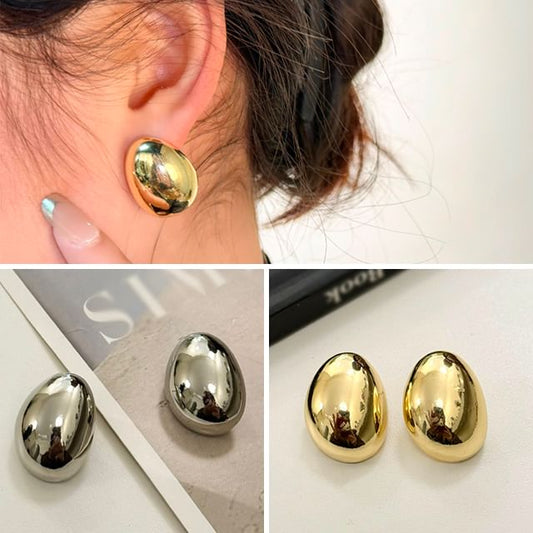 Thick Alloy Earring Drop