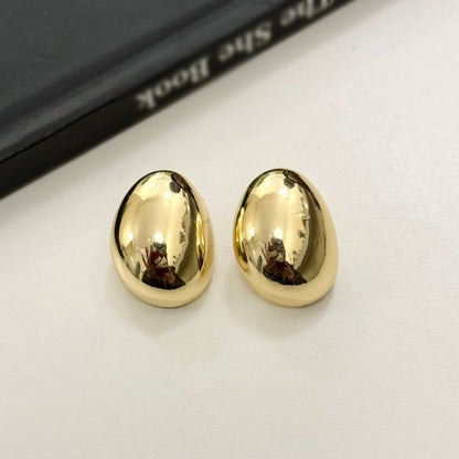 Thick Alloy Earring Drop