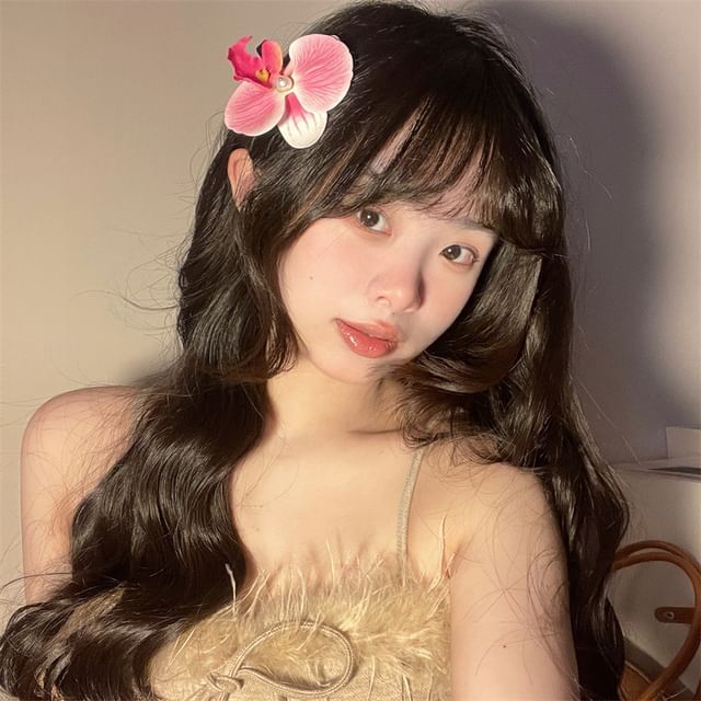 Clip Fabric Hair Floral