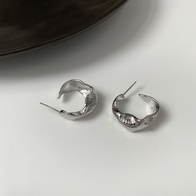 Designs) Tone Earring (Various Silver