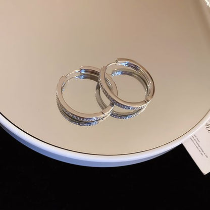 Tone Silver Earring (Various Designs)