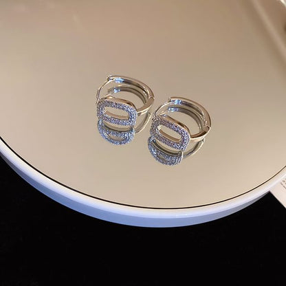 Silver Earring (Various Tone Designs)