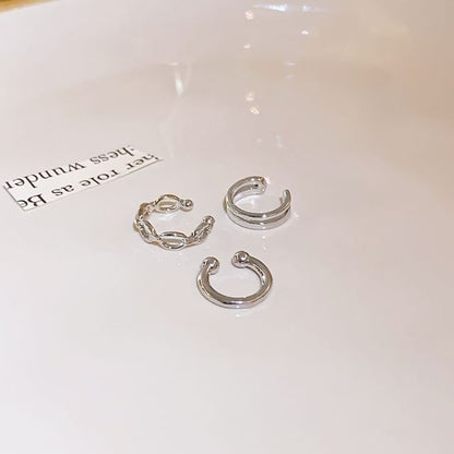 Silver Designs) Earring (Various Tone