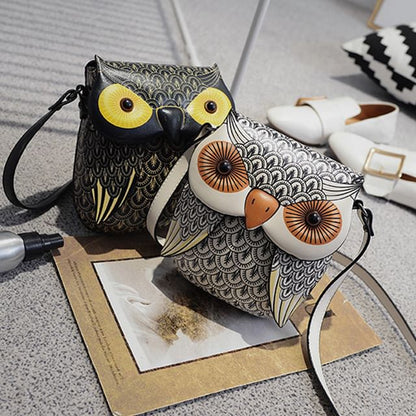 Flap Bag Owl Crossbody