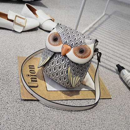 Flap Bag Owl Crossbody