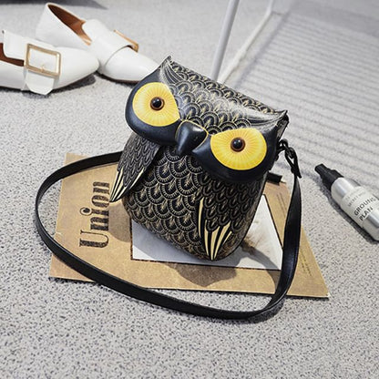 Flap Bag Owl Crossbody