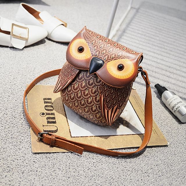 Flap Bag Owl Crossbody