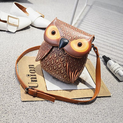 Flap Bag Owl Crossbody