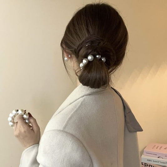 Faux Pearl Hair Tie (Various Designs)