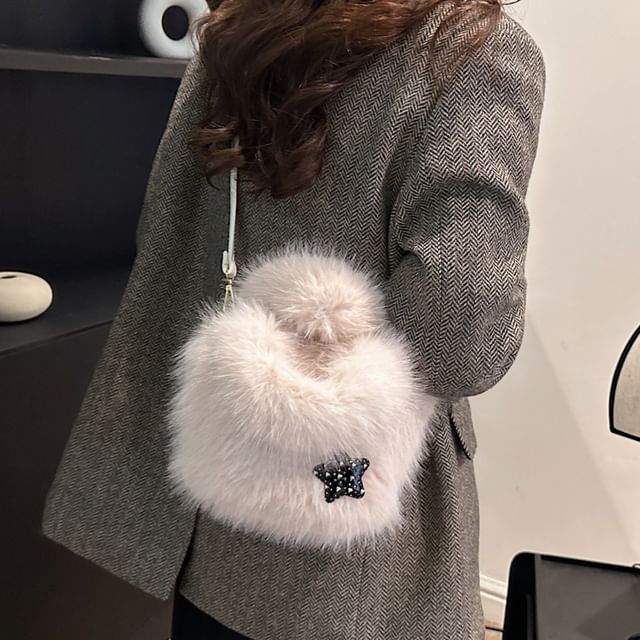 Bag Fluffy Crossbody Plain