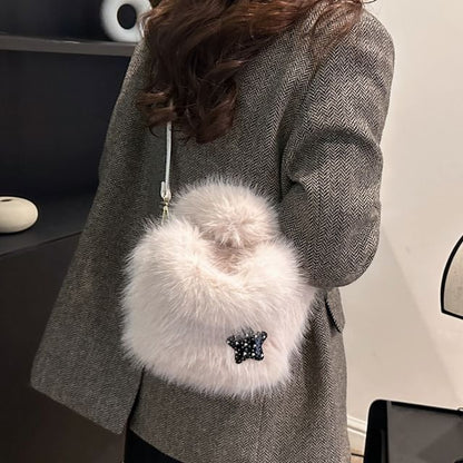 Bag Fluffy Crossbody Plain