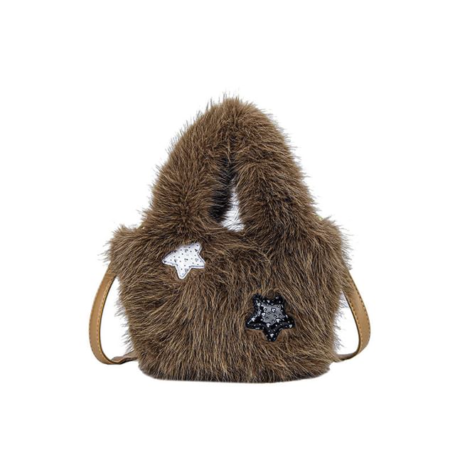 Bag Fluffy Crossbody Plain