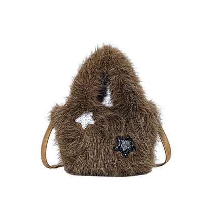 Bag Fluffy Crossbody Plain