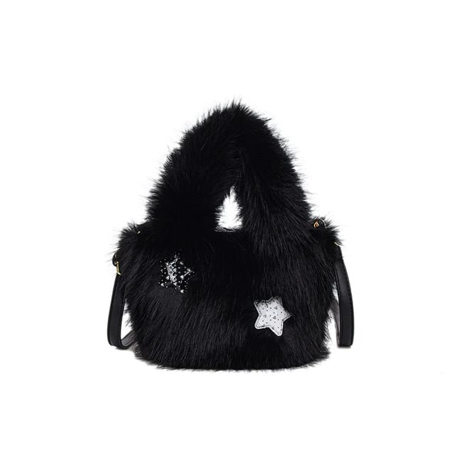 Bag Fluffy Crossbody Plain