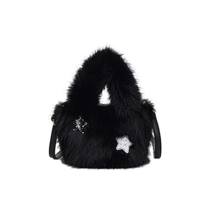 Bag Fluffy Crossbody Plain