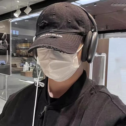 Baseball Lettering Cap Distressed