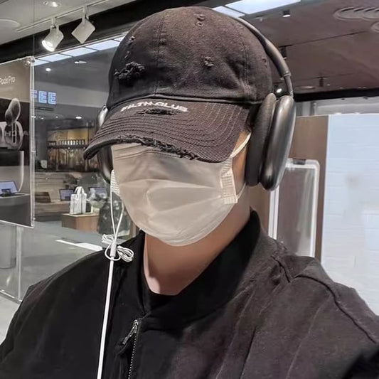 Baseball Lettering Cap Distressed